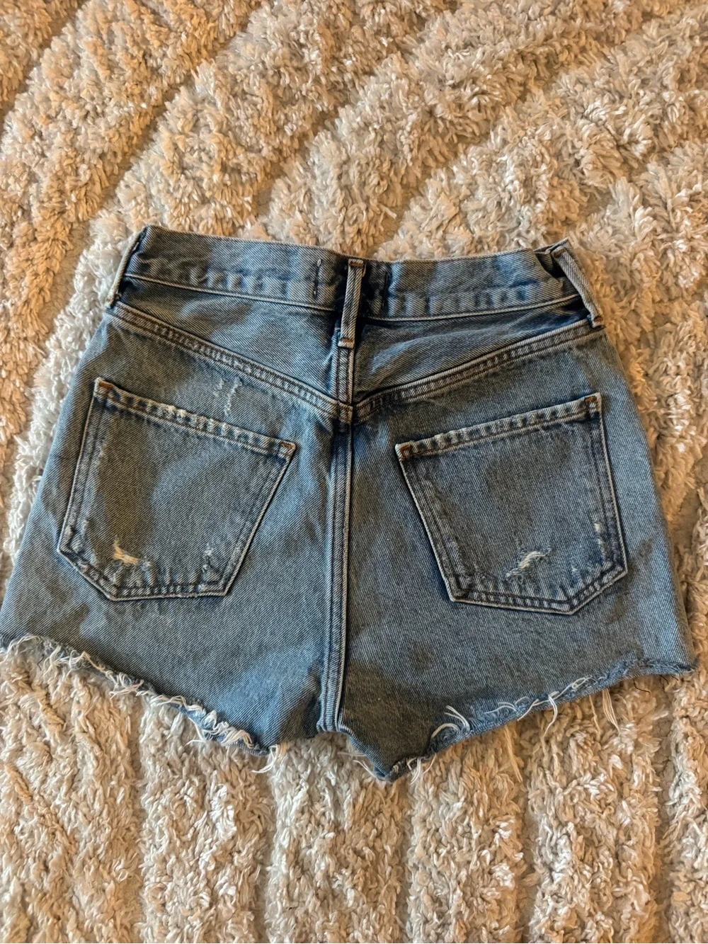 AGOLDE Parker Denim Shorts